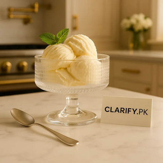 Elegant 6-Piece Textured Glass Dessert Bowl Set - Clarify.pk