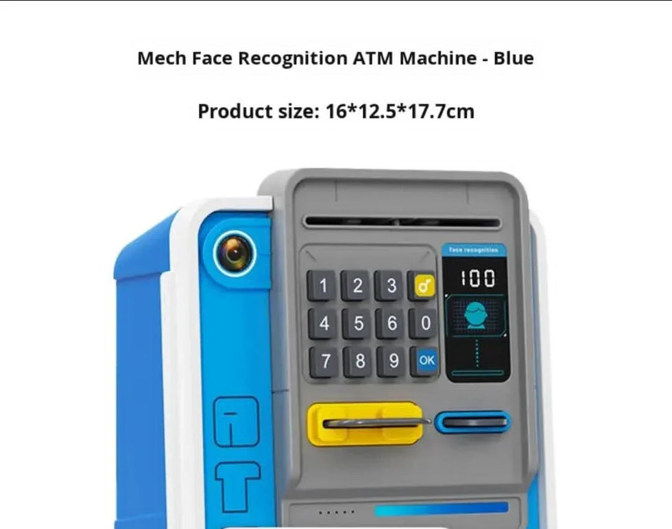 Toy money bank Fully functional - Clarify.pk