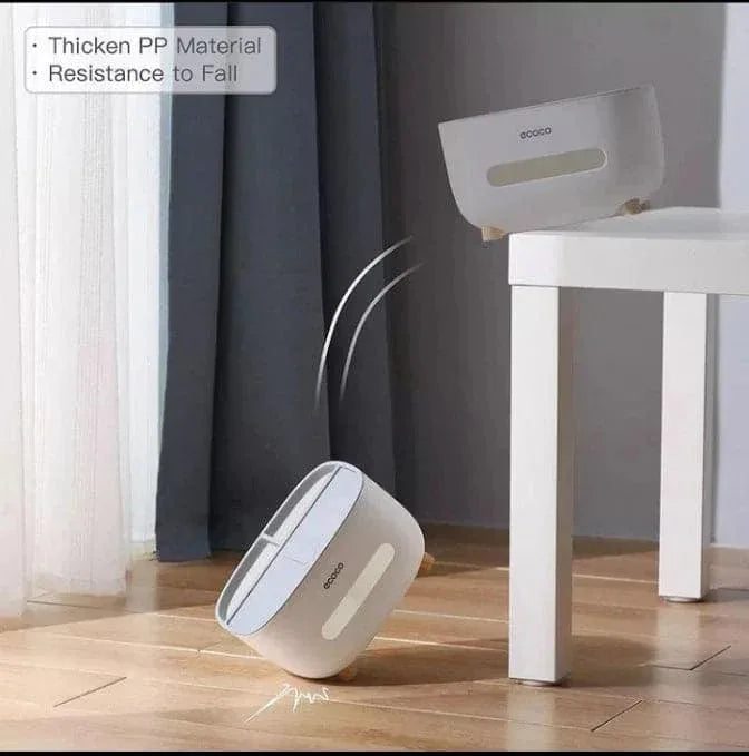 Ecoco Tissue Box Holder with Organizer Tray