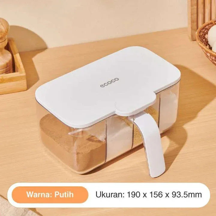 Ecoco 4-in-1 سیزننگ باکس – مسالا اور مصالحہ جات کا منتظم