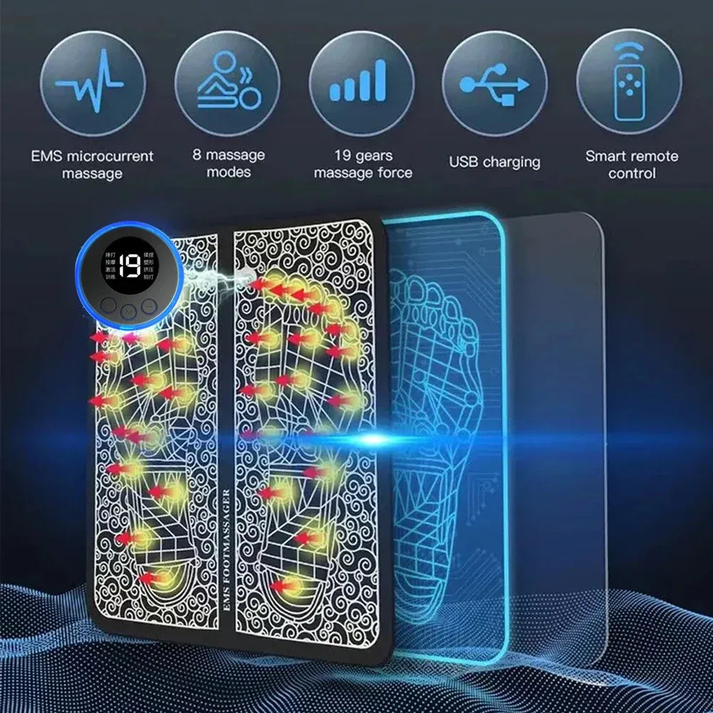 Electric Foot Massage Pad for Sore Feet