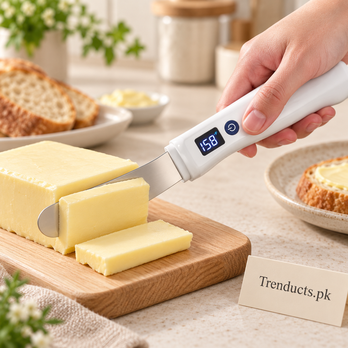 Electric Heated Butter Spreader Knife – USB Rechargeable, Waterproof
