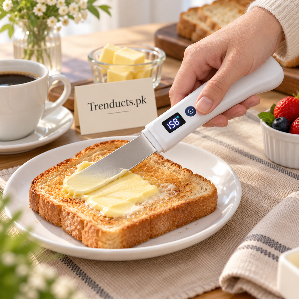 Electric Heated Butter Spreader Knife – USB Rechargeable, Waterproof