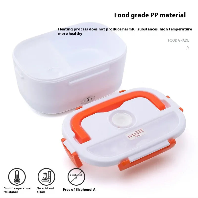 Electric Heated Lunch Box with Portable Handle
