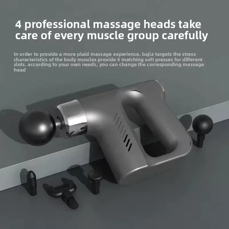 Electric Muscle Relaxation Massager with 4 Heads