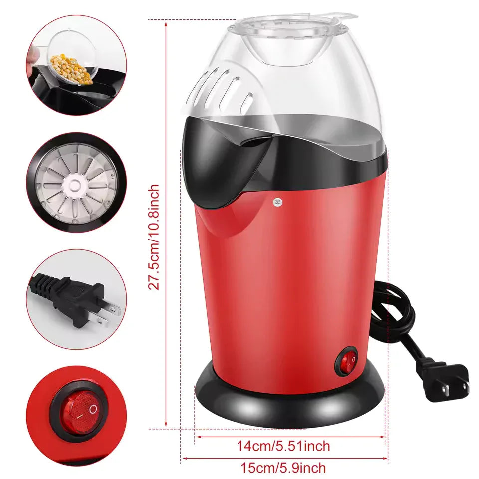 Willstar Electric Popcorn Maker Machine - Fast & Easy - Clarify.pk