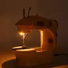 Electric Sewing Machine with Light - Compact & Easy