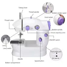 Electric Sewing Machine with Light - Compact & Easy
