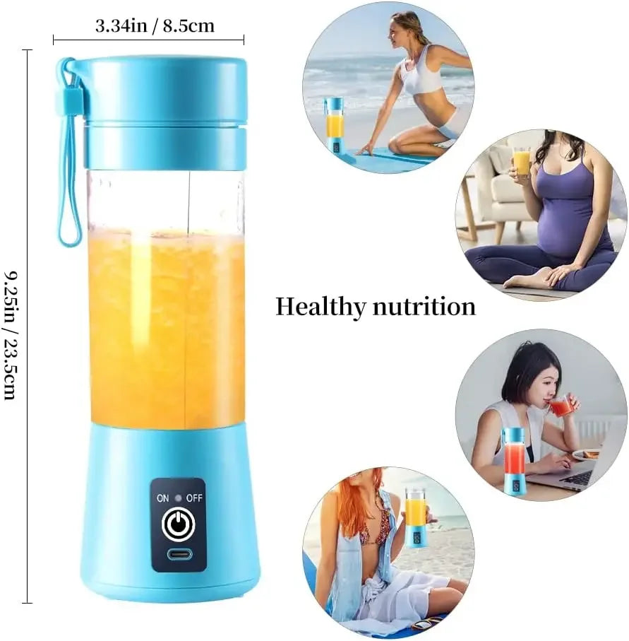 Electric USB Juicer Blender Portable - Clarify.pk