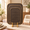 Espresso Micro-Weave 3-Piece Serving Tray Set