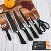 6-Piece Kitchen Knife Set with Peeler - Clarify.pk
