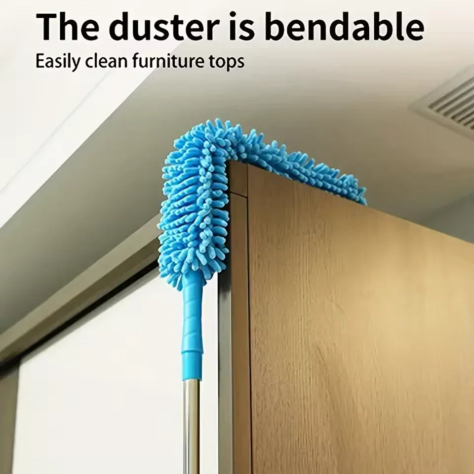 Extendable Dust Removal Brush for Ceilings
