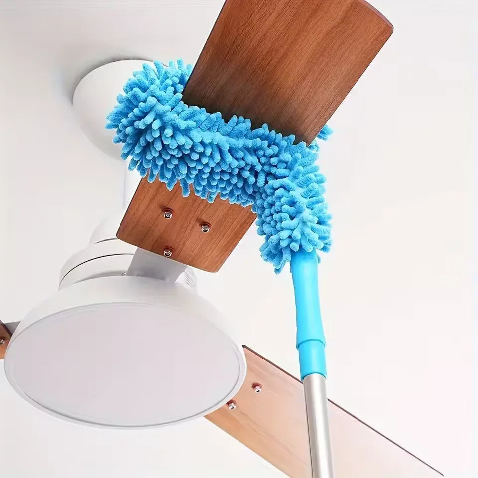 Extendable Dust Removal Brush for Ceilings