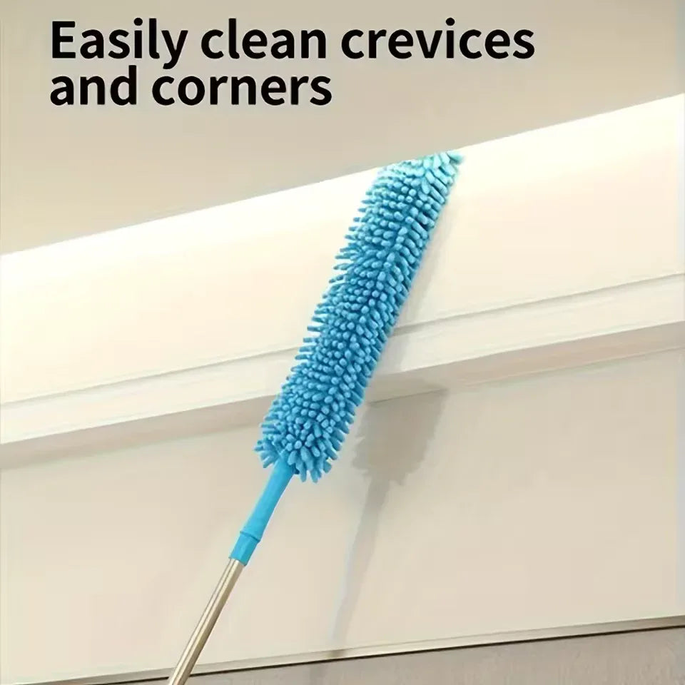 Extendable Dust Removal Brush for Ceilings