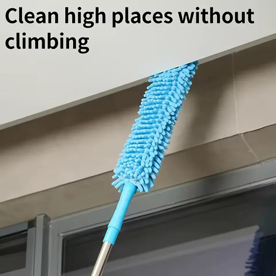 Extendable Dust Removal Brush for Ceilings