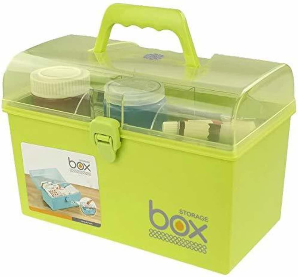 Large Square Medicine Storage Box – Multifunction Organizer