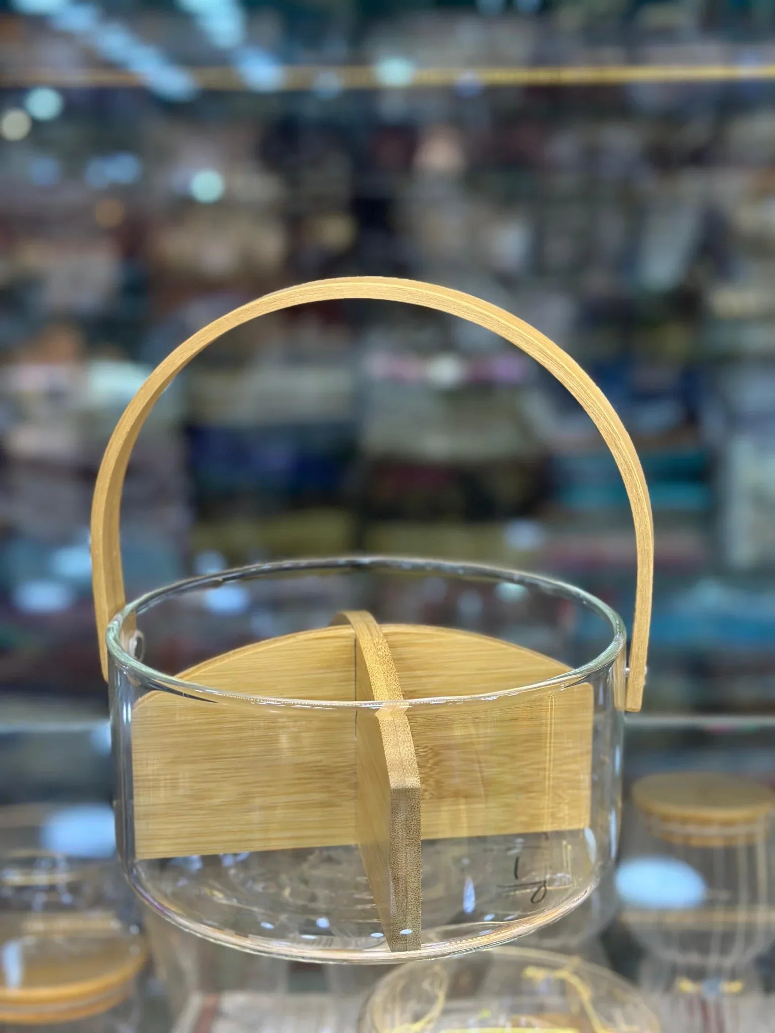 Clear Dry Fruit & Chocolate Divider Dish - Clarify.pk