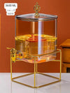 Water dispenser glass merterial iron stand 3.5litre - Clarify.pk