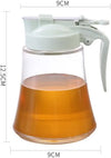 Honey Dispenser No Drip - Easy Squeeze Syrup Dispenser Bottle for Efficient Serving, Ideal Honey Squeeze Jar for Kitchen & Coffee Bar, Mess-Free Solution