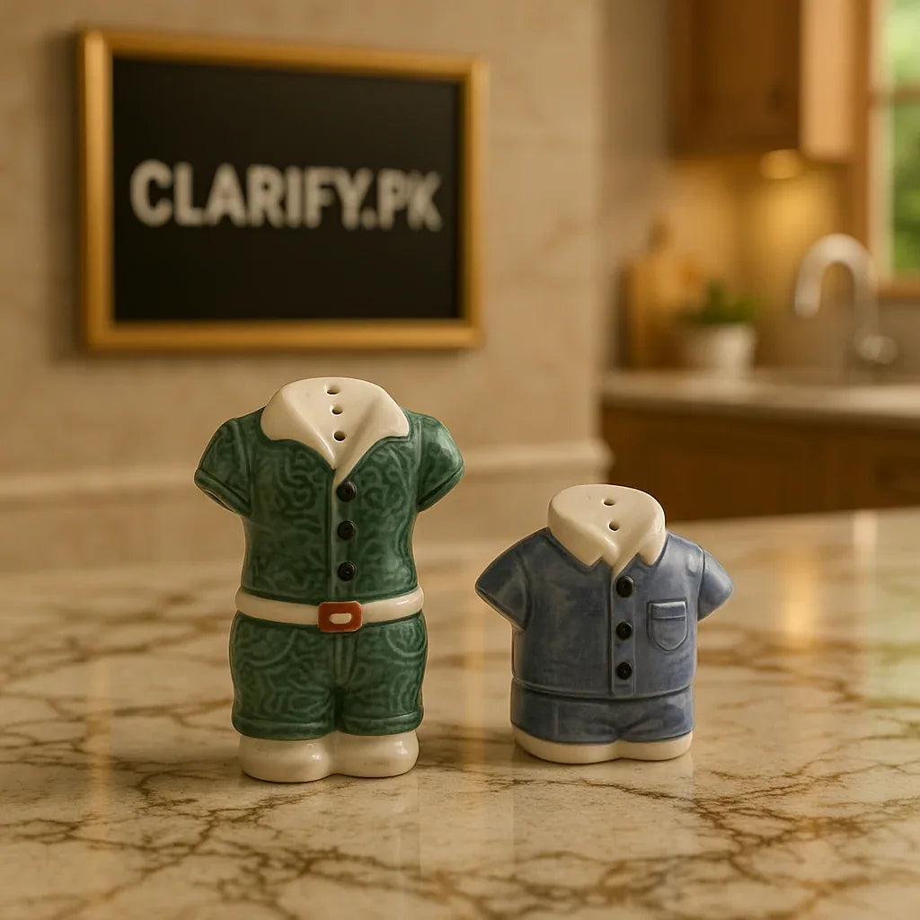 Ceramic Salt & Pepper Shaker (EACH) - Clarify.pk