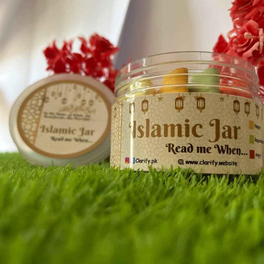 90+ Quranic Ayat Jar Gift Set with Wrap - Clarify.pk