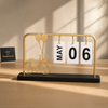 Reusable Flip Desk Calendar – 2 Decorative Styles