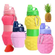 Foldable Silicone Bottle 700ml – Portable & Durable - Clarify.pk