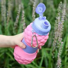 Foldable Silicone Bottle 700ml – Portable & Durable - Clarify.pk