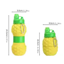 Foldable Silicone Bottle 700ml – Portable & Durable - Clarify.pk