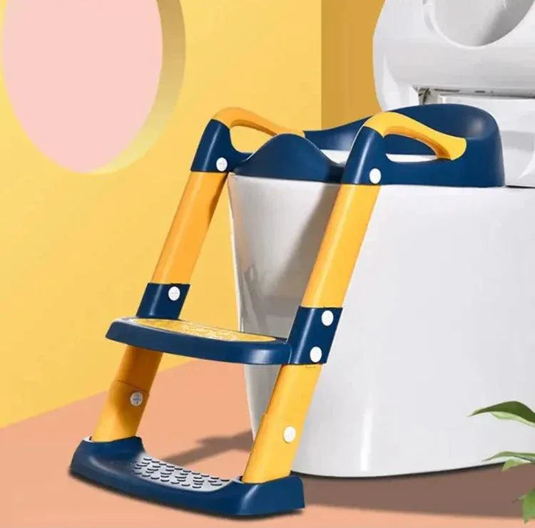Foldable Step Stool for Kids with Handles - Clarify.pk