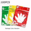 Food Grade Disposable Gloves 100PCS Clear