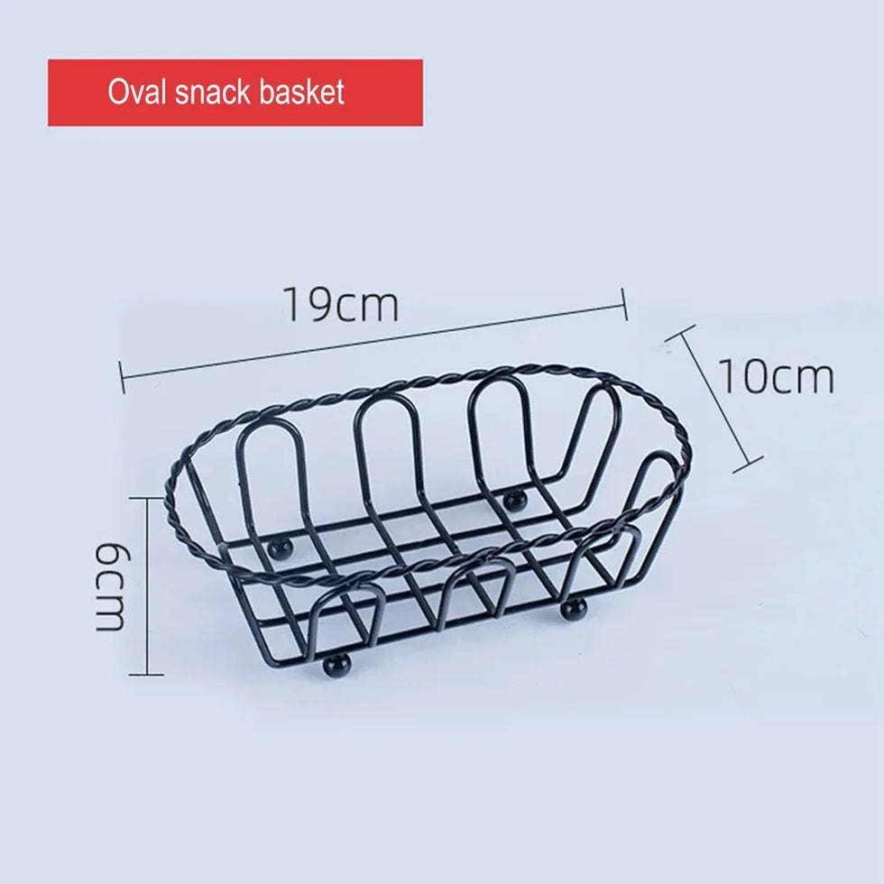 Metal French Fries Basket for Snacks