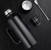 1200ml Stainless Steel Thermos with Handle & Spoon - Clarify.pk