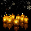 Acrylic LED Candle Lamp with Realistic Glow - Clarify.pk