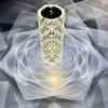 Crystal Diamond Table Lamp with RGB Touch Sensor - Clarify.pk