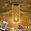 Crystal Diamond Table Lamp with RGB Touch Sensor - Clarify.pk