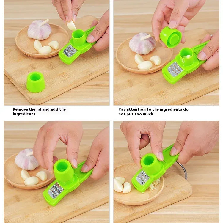 Ginger Garlic Crusher Tool - Handy Garlic Press