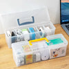 Large Capacity Organizer Storage Box with Handle