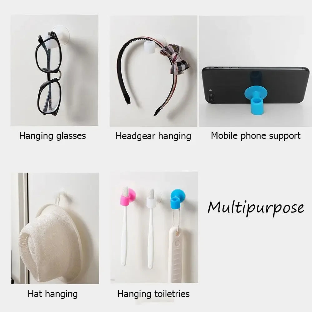 Pack of 5 Silicone Door Handle Stopper Pads - Clarify.pk