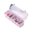 Plastic Jewelry Storage Box with Compartments - Clarify.pk