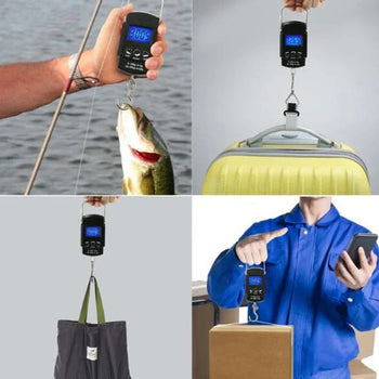 Portable Digital Luggage Scale with LCD - Clarify.pk