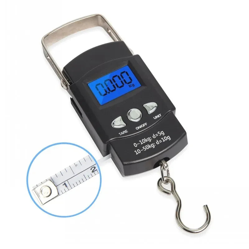 Portable Digital Luggage Scale with LCD - Clarify.pk