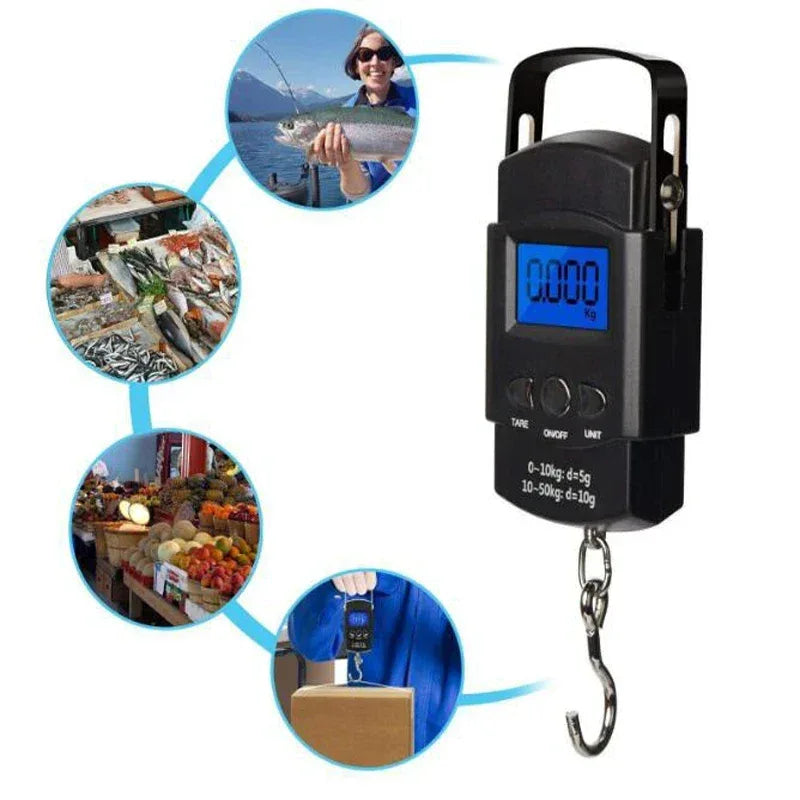 Portable Digital Luggage Scale with LCD