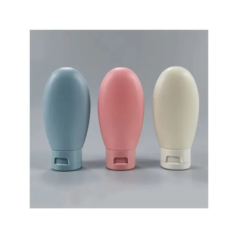 Portable Lotion Container Pack of 3 - Refillable Bottles - Clarify.pk