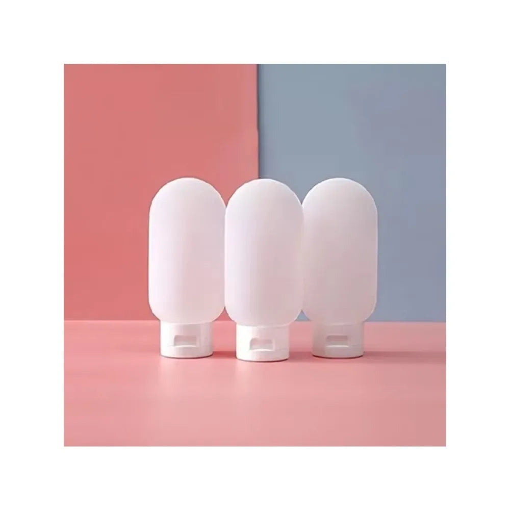 Portable Lotion Container Pack of 3 - Refillable Bottles - Clarify.pk