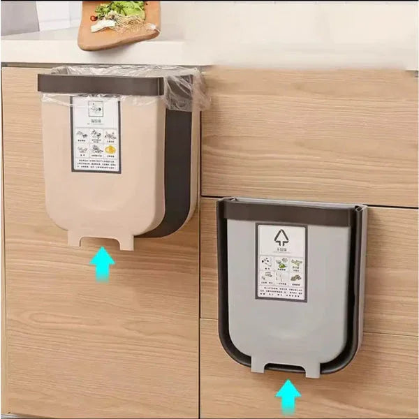 Wall Mounted Kitchen Trash Bin – Space Saving - Clarify.pk