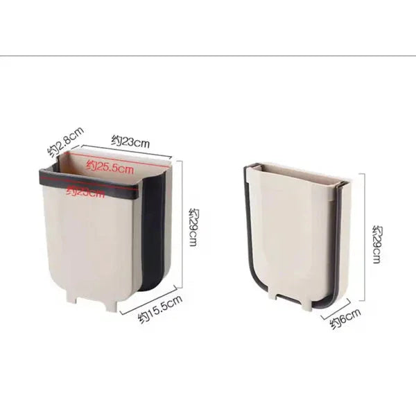 Wall Mounted Kitchen Trash Bin – Space Saving - Clarify.pk