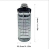 2 Liter Water Bottle for Girls with Time Marker - Clarify.pk