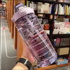 2 Liter Water Bottle for Girls with Time Marker - Clarify.pk