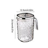 Glass Juice Pitcher with Lid - Elegant Design - Clarify.pk